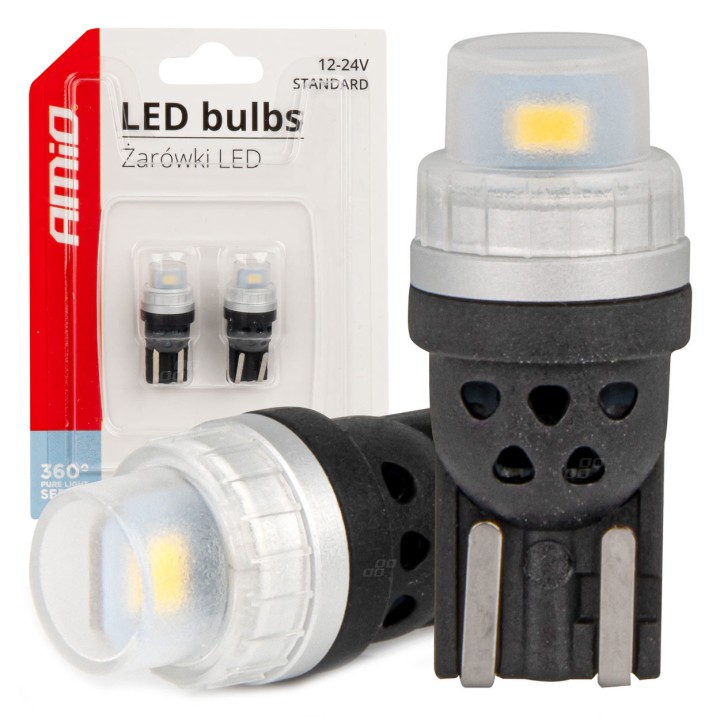 Žiarovka LED 12/24V W5W PureLight 2SMD