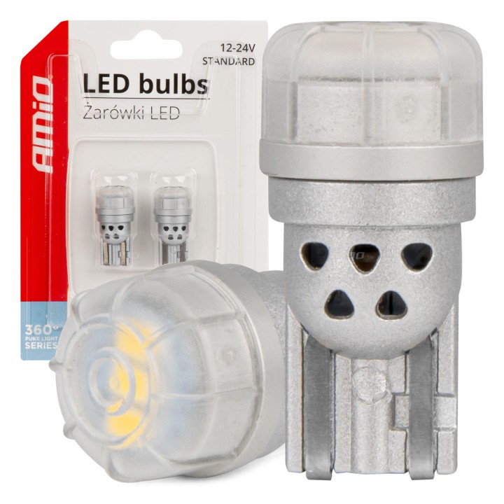 Žiarovka LED 12/24V W5W PureLight 3SMD