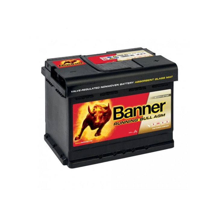 Autobatéria BANNER 12V 60Ah AGM