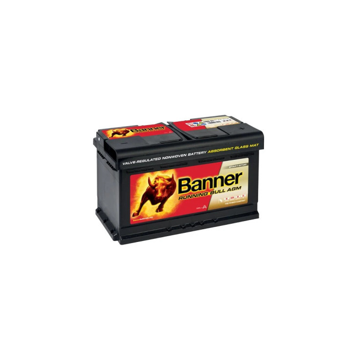 Autobatéria BANNER 12V 80Ah AGM