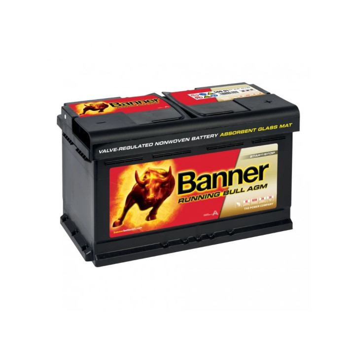 Autobatéria BANNER 12V 80Ah AGM