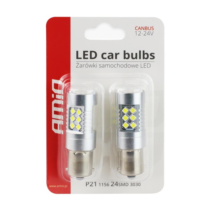 Žiarovky LED 12/24V 21/5W 24SMD