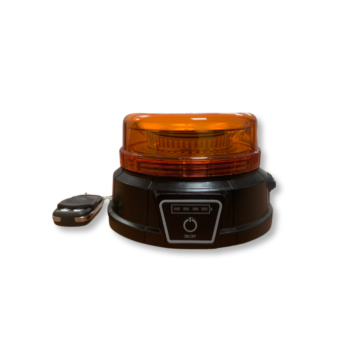 Maják magnetický LED nabíjací plochý s ovládaním