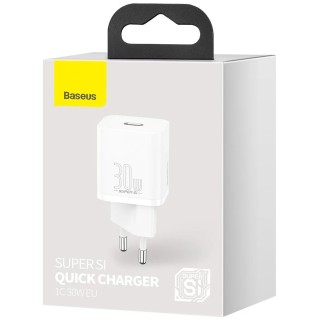 Baseus Super Si – rýchla sieťová nabíjačka 30W USB-C