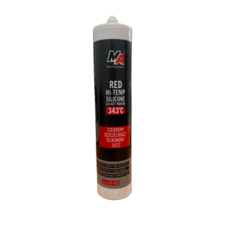 Tmel silikónový 300ml červený