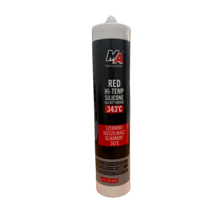 Tmel silikónový 300ml červený