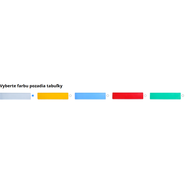 Výroba dekoračnej tabuľky s vlastným textom (hliník)