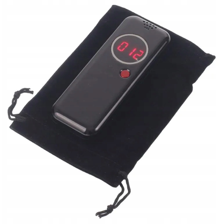 Digitálny alkohol tester GMP + 6 náustkov a puzdro | TRUCKERSHOP.SK