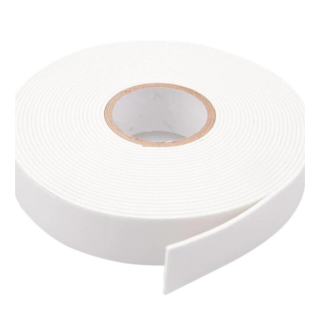Obojstranná lepiaca páska biela (19 mm x 5 m)
