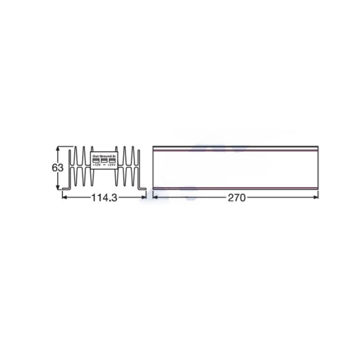 Menič napätia 24-12V 20A