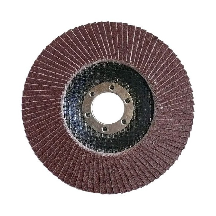 Lamelový brúsny kotúč 115 mm – Zrnitosť P80 (Korund)