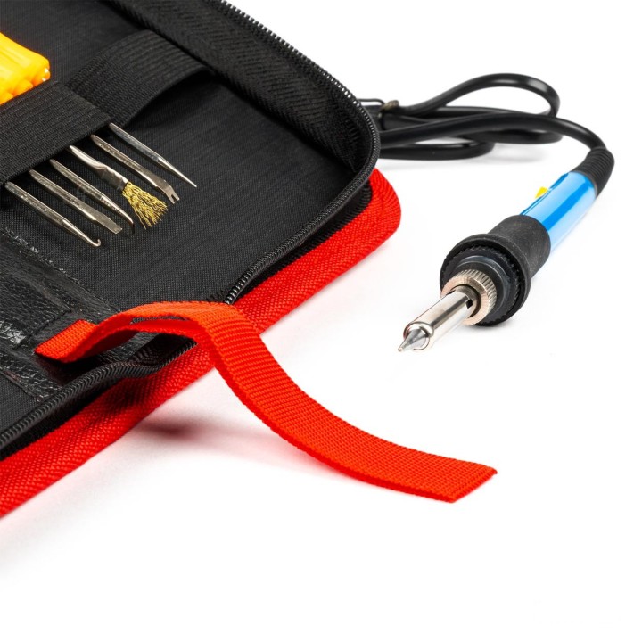 Elektrická spájkovačka s reguláciou na opravu elektroniky (20 dielov)