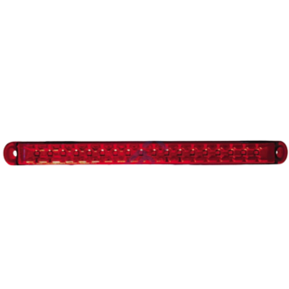 Pozička 252,5x23 červená LED 0411