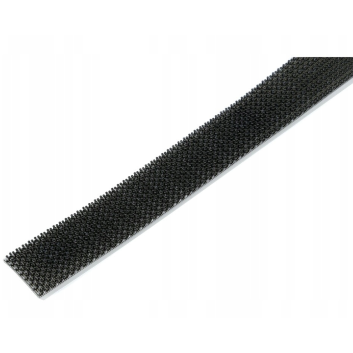 Samolepiaci suchý zips Duotec 25 x 1000 mm – čierny