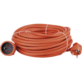 Predlžovací kábel 230V oranžový 20 m (1,5 mm2)