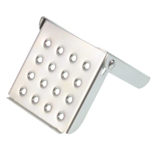 Sklopný schodík na bočnicu 150x150 mm – Oceľový, pozinkovaný