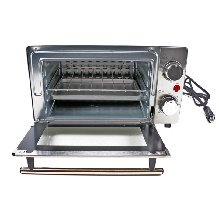 Elektrická mini rúra 24V 300W – 9 litrov, Pečenie, Gril