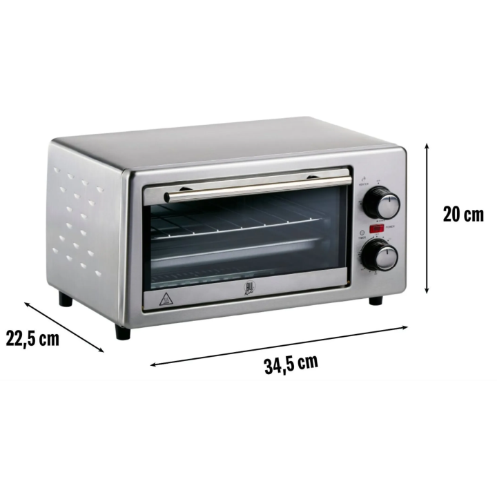 Elektrická mini rúra 24V 300W – 9 litrov, Pečenie, Gril