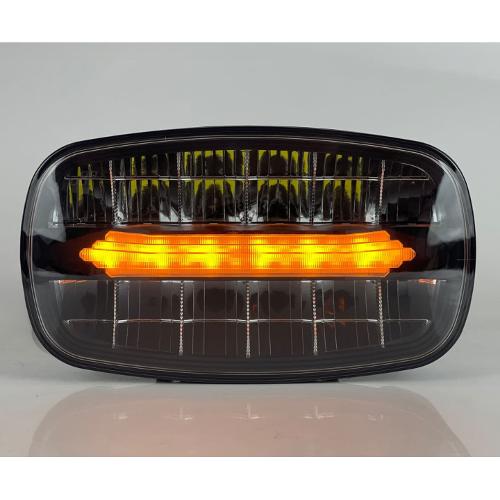 Svetlomet diaľkový 245x160 LED s obrysovým svetlom