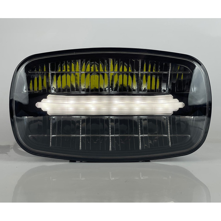 Svetlomet diaľkový 245x160 LED s obrysovým svetlom