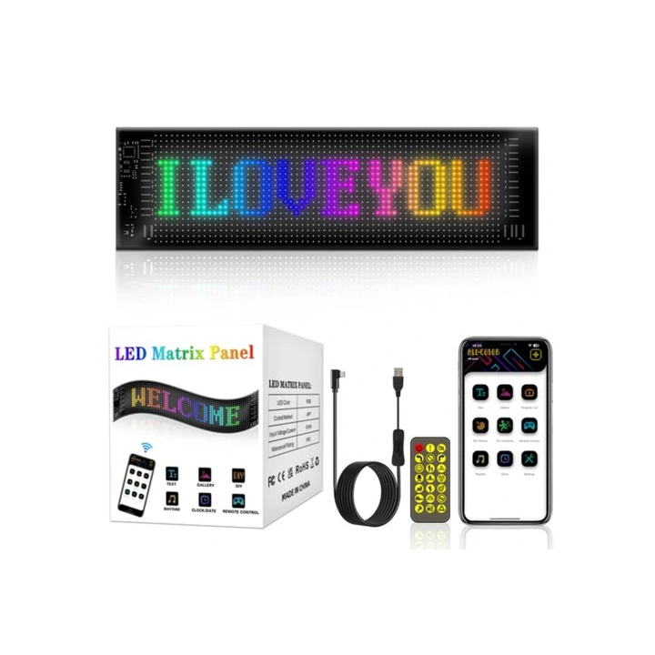Flexibilný LED panel „LED oči“ do kamióna 35x10 cm
