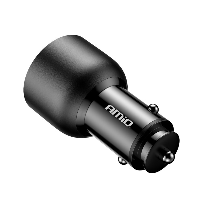Výkonná autonabíjačka 95W (2x USB-C + USB-A) 12/24V