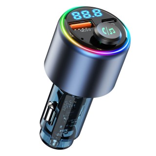 Bluetooth FM transmitter 1xUSB 1xUSBC