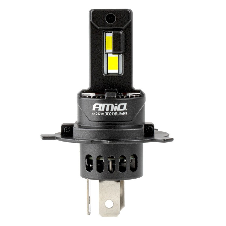 Žiarovka LED H4 12/24V 6000k Canbus F25 PRO Black