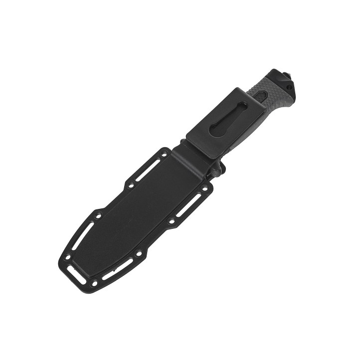 Nôž BLACK SURVIVAL – Taktický nôž 275 mm s kompasom a podpaľovačom