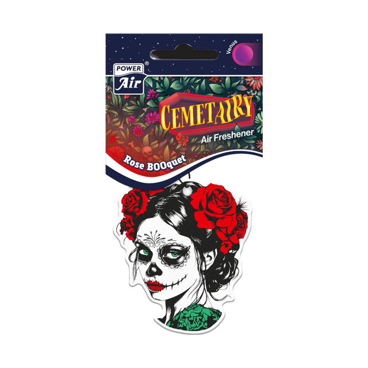POWER AIR Cemetery Catrina – dizajnová vôňa do kabíny