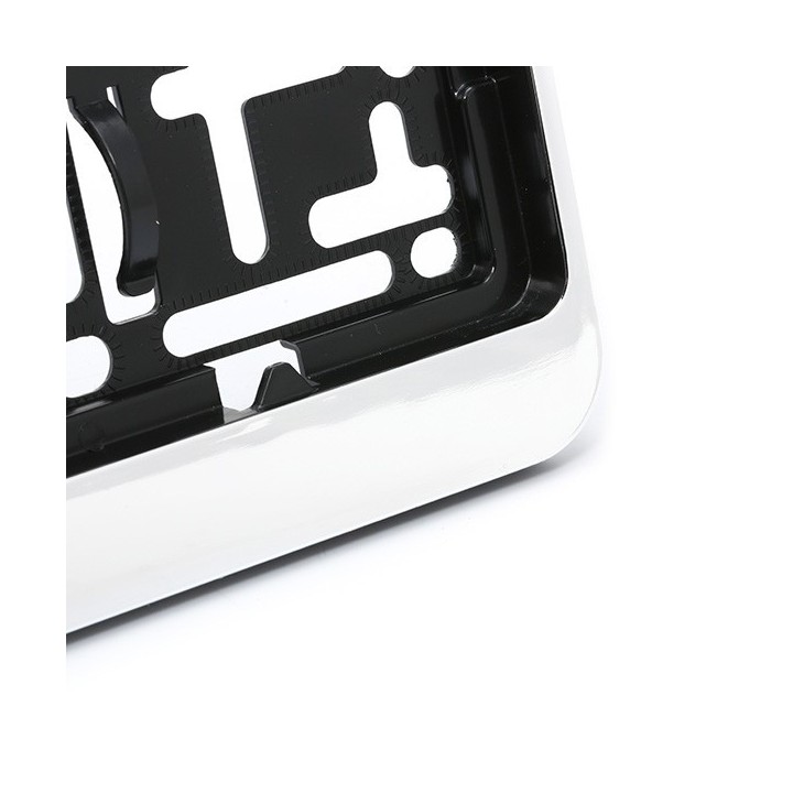 Chrómová podložka pod ŠPZ predná – luxusný vzhľad