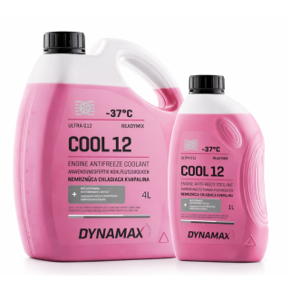 Chladiaca kvapalina G12 Dynamax – 1 l, 3 l, 25 l | VW TL 774 D–F