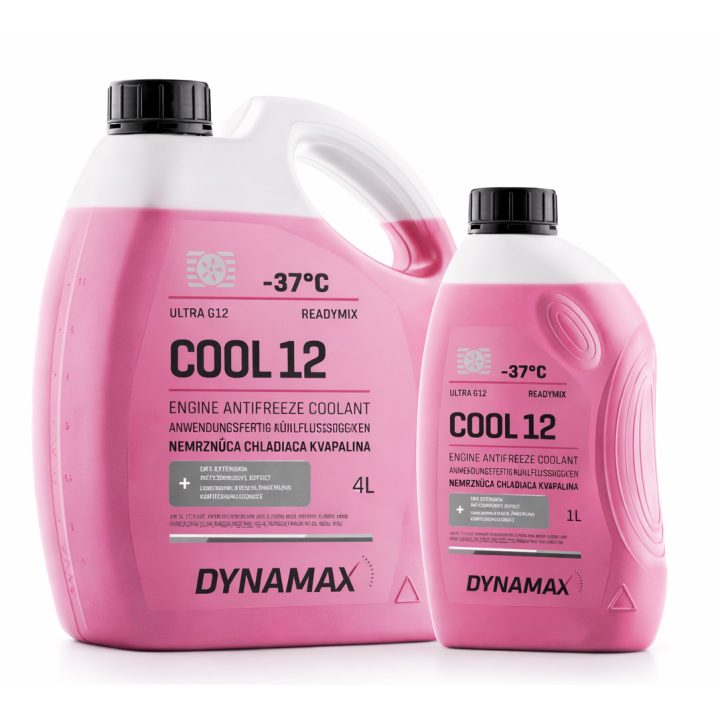 Chladiaca kvapalina G12 Dynamax – 1 l, 3 l, 25 l | VW TL 774 D–F