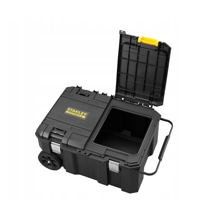 Box na náradie na kolieskach Stanley FatMax – mobilný montážny box 113 l, nosnosť 50 kg