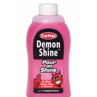 Tekutý vosk 500 ml – CarPlan Demon Shine, rýchly lesk a efekt mokrého laku