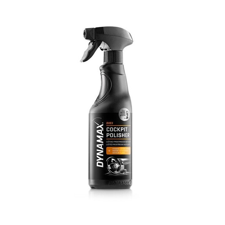 Oživovač plastov 500 ml – DYNAMAX Cockpit Polisher, leštenie a ochrana