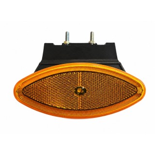 Pozička 123,5x53,5 oranžová LED s držiakom 1309