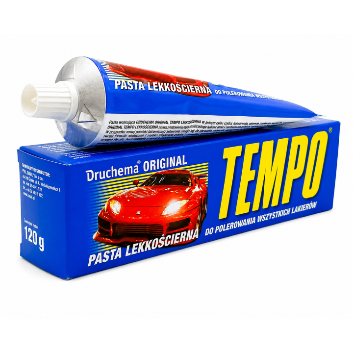 Tempo 120 g – pasta na odstránenie škrabancov z laku auta