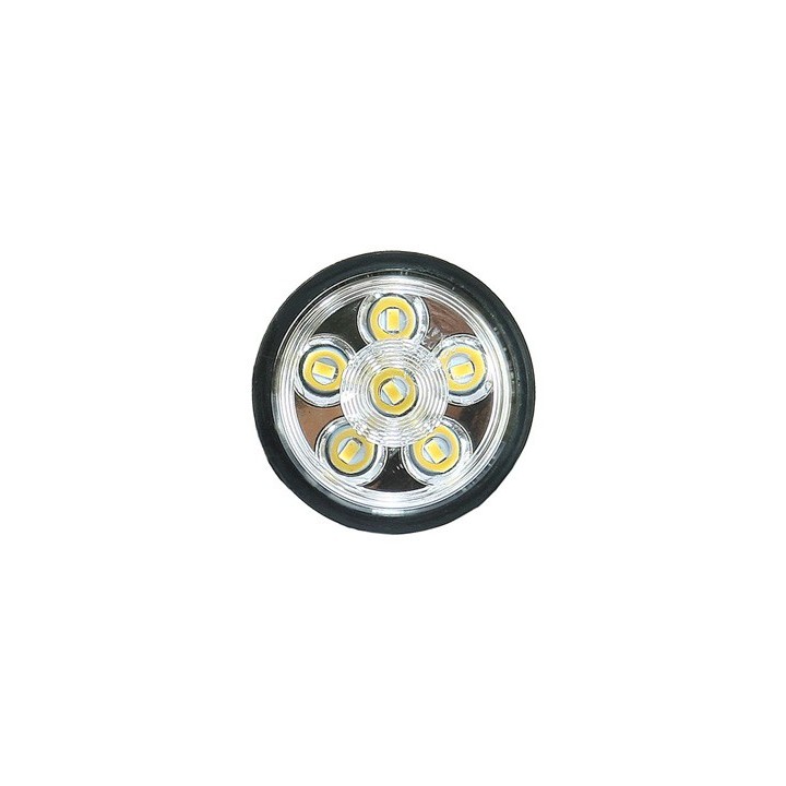 Svetlomet dennej jazdy okrúhly  6xLED 3.5W