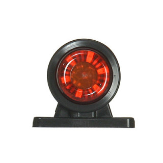 Obrysové svetlo bielo-červ. MINI krátke 6-LED