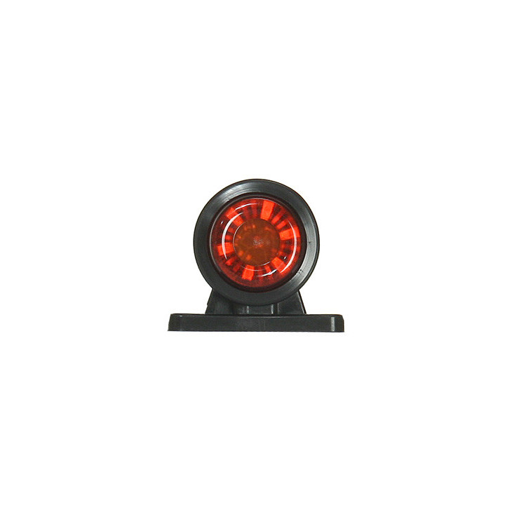 Obrysové svetlo bielo-červ. MINI krátke 6-LED