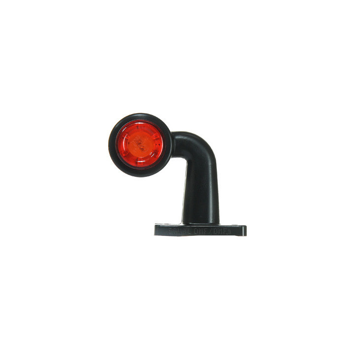Obrysové svetlo bielo-červ. MINI lomené 6-LED