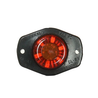 Obrysové svetlo červené MINI 6-LED