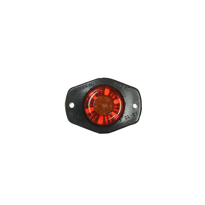 Obrysové svetlo červené MINI 6-LED