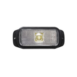 Obrysové svetlo biele s odrazkou LED