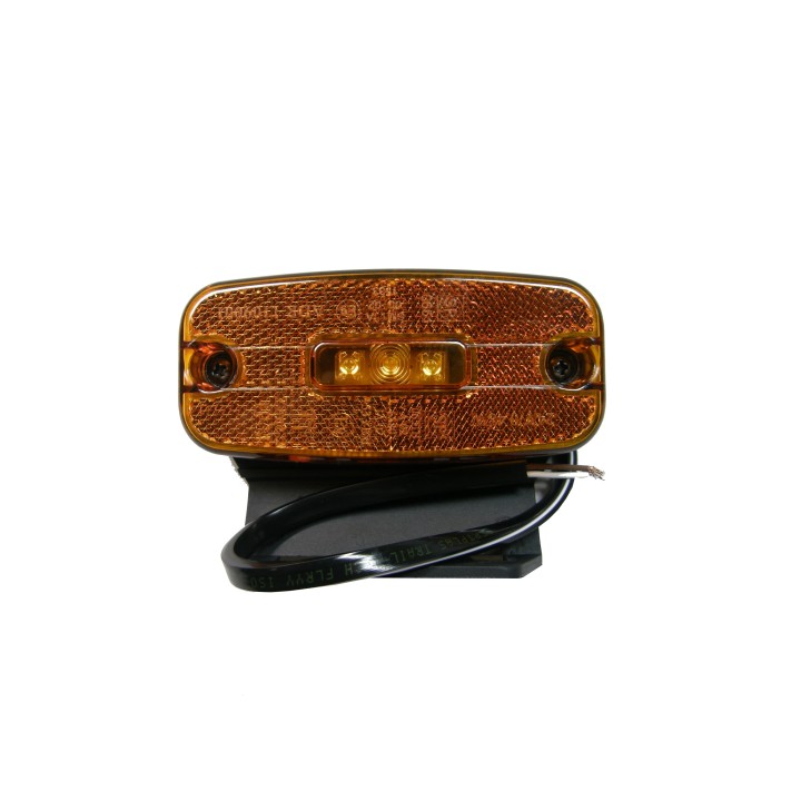 Pozička 110x51 oranžová s držiakom LED 1651