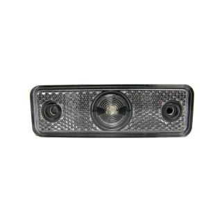 Pozička 96x31 biela LED 0657
