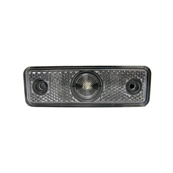 Pozička 96x31 biela LED 0657