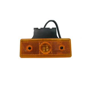 Pozička 120x45 oranžová s držiakom LED 0239