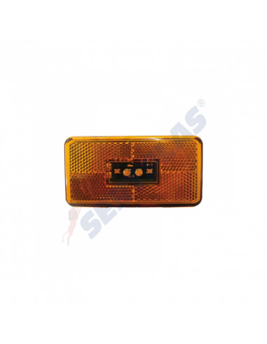 Pozička 103x55,5 oranžová LED Scania 0247